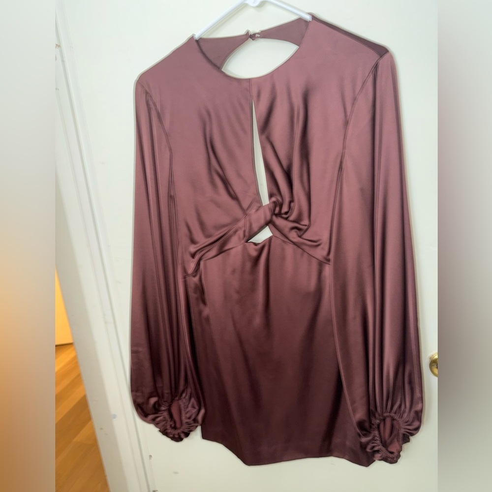 Anthropology Significant Other Satin Dress